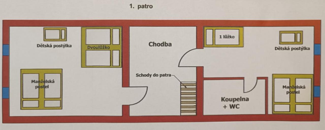 Chata "Na Pohodu" Chřibská エクステリア 写真